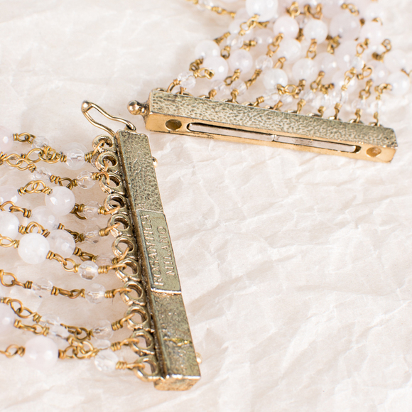 ROSANTICA MILANO GOLD & MULTICOLOR EVENING NECKLACE | WOMENS - Picture 3 of 4